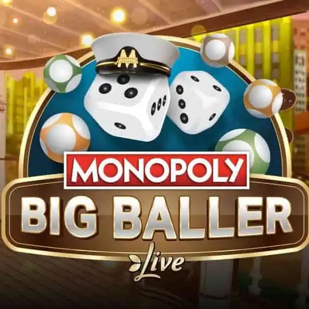 MONOPOLY Big Baller casino game by Evolution – featured logo at PlayZilla