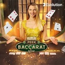 Try Peek Baccarat slot by Evolution on playzilla-casino.gr – logo image