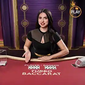Live Dealer logo of Turbo Baccarat from Pragmatic Play at PlayZilla