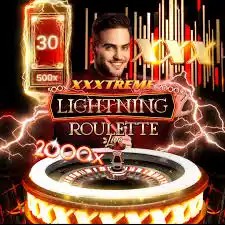 XXXtreme Lightning Roulette slot icon by Pragmatic Play, available at PlayZilla